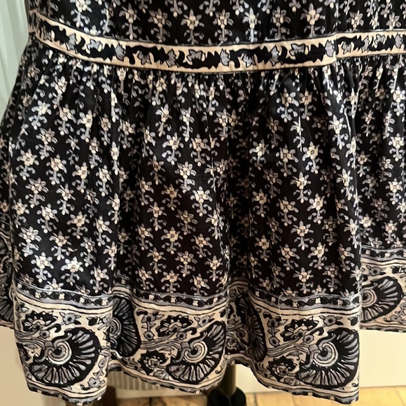 Sea New York Cotton Puff Sleeve Sundress w/ Smocking Small - Picture 4 of 10